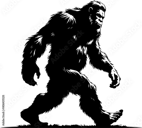 "Shadow of the Wild: Bigfoot in Motion"

"Legend in the Mist: The Walking Sasquatch"

"Myth on the Move: Bigfoot Silhouette"

