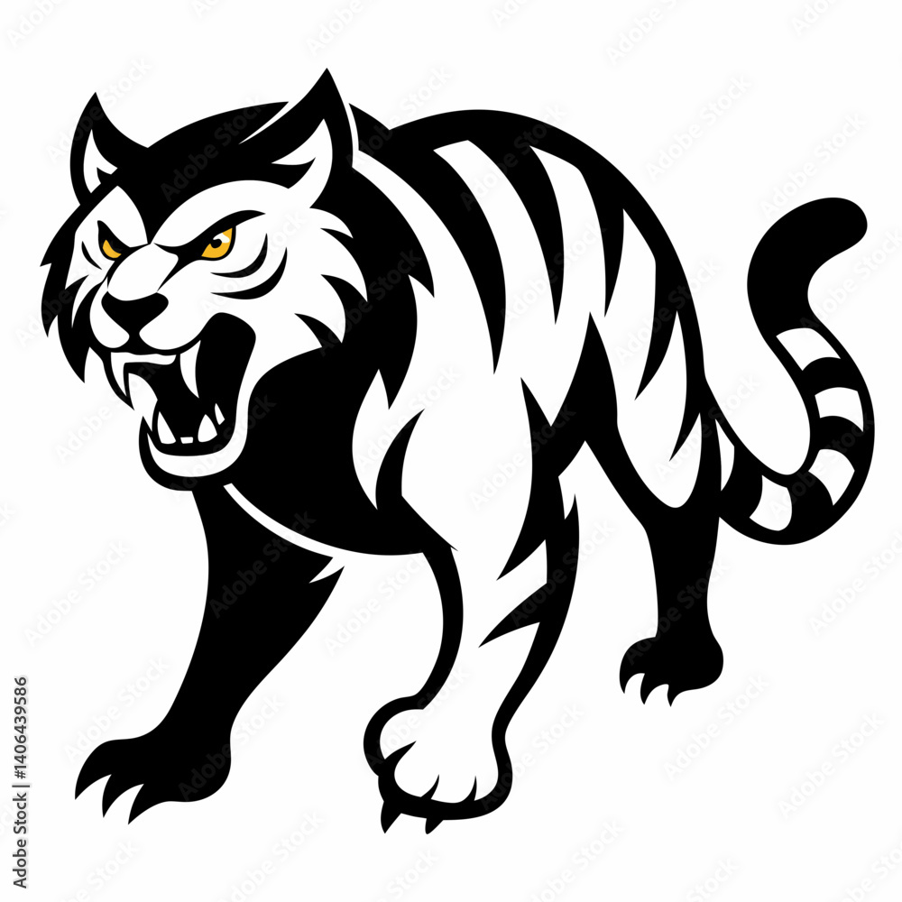 Obraz premium taiger vector 2025