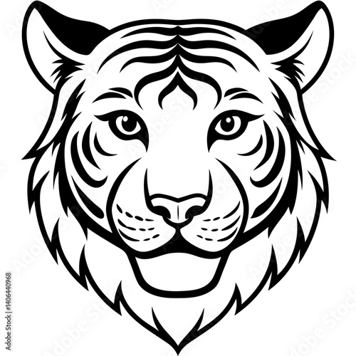 taiger vector photo