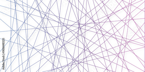 Abstract luxury blue geometric random chaotic lines with many squares and triangles shape background. geometric random chaotic seamless line design with transparent background, vector illustration.