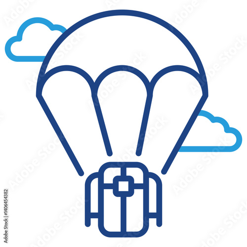 Skydiving Icon