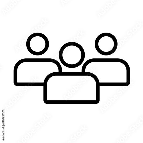 population vector icon