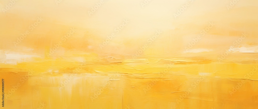 Golden Haze Landscape