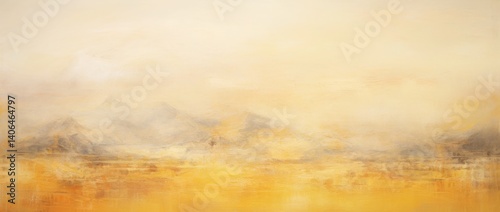 Obraz na płótnie Golden Haze Landscape w salonie