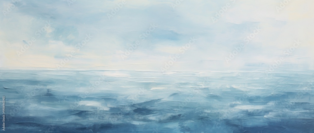 morning mist over the river