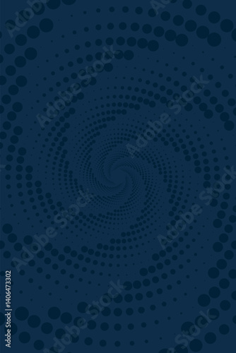 abstract blue background with circles