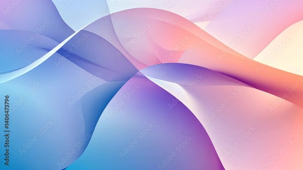 Abstract wavy gradient background animation with smooth color transitions effect Abstract wavy gradient background animation with smooth color transitions effect