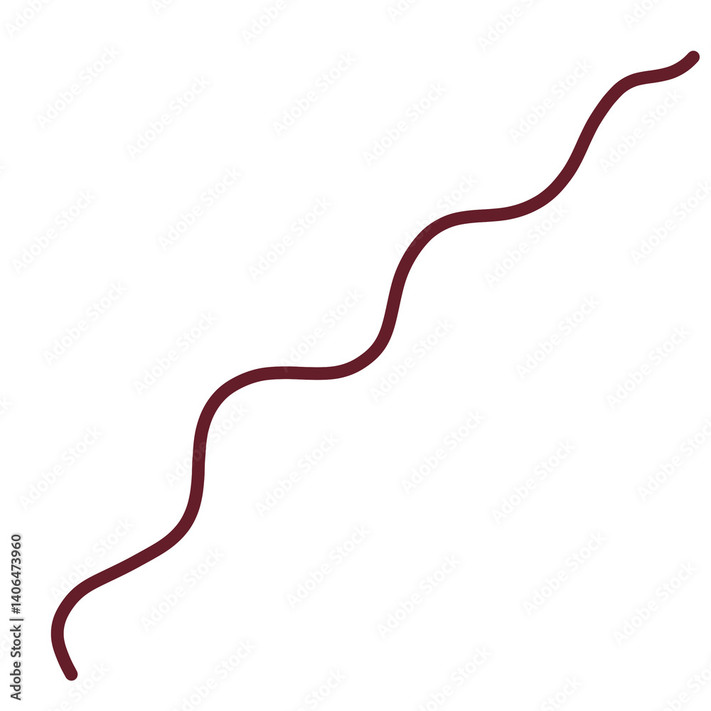 Hand-drawn wavy lines Hand-drawn wavy lines