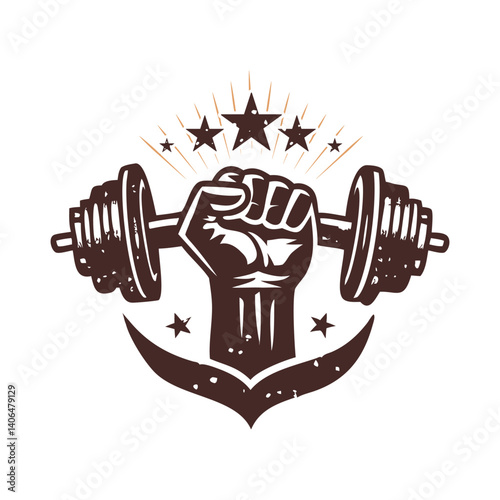 Strong Hand Weightlifting Gym logo