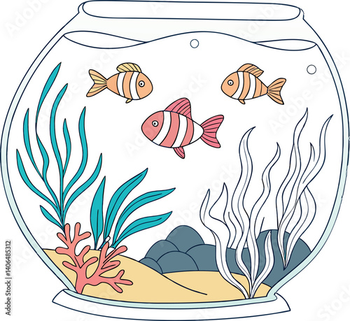 Stunning Aquarium Vector Art for Design Projects