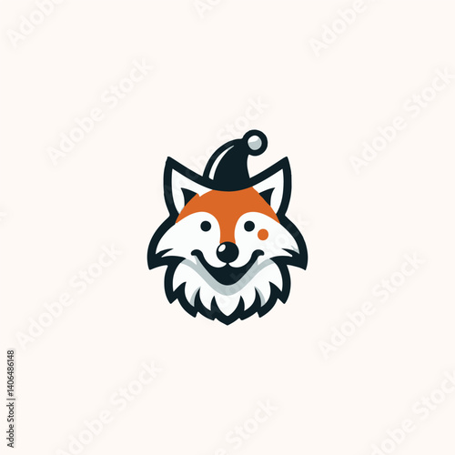 Fox clown logo