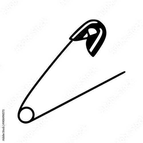 basic safety pin graphic