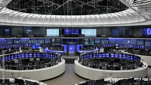 Frankfurt Stock Exchange Trading Floor: A Modern marvel of finance