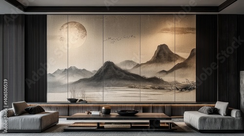 Blending tradition and modernity in japanese living room design japan interior design contemporary space artistic viewpoint cultural harmony