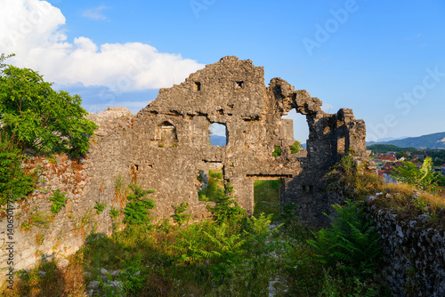 Obraz na płótnie Fort Bedem in Nikšić, Montenegro - Ottoman fortification in the Balkans w salonie