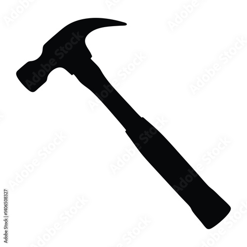 Wallpaper Mural Hammer vector silhouette Torontodigital.ca