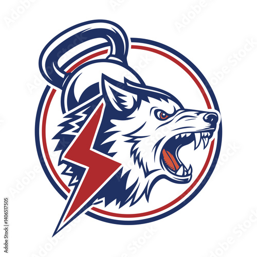 Wallpaper Mural Wolf Fitness Logo Fitness and Gym Logo Design Vector Torontodigital.ca