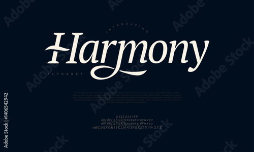 Classy Serif Script Font Vector for Editorial, Wedding and Branding Projects