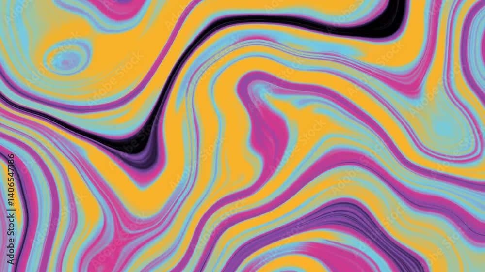 Digital abstract background of swirling colors.