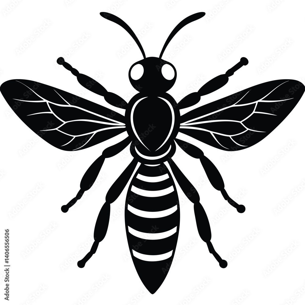 Fototapeta premium wasp vector