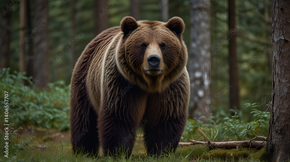 Big brown bear in a forest,generative.ai
Big brown bear in a forest,generative.ai