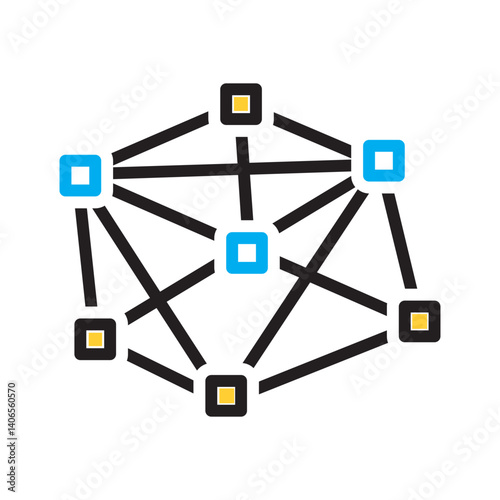 Vector multi color icon for Complexities
