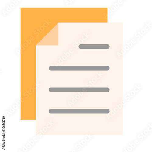 Document Flat Icon