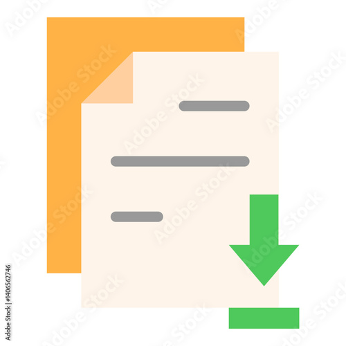 Download Document Flat Icon