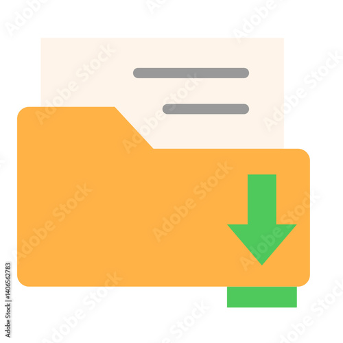 Download Folder Flat Icon