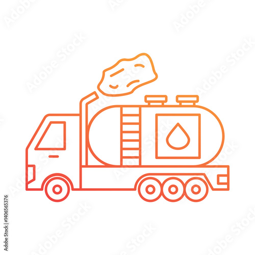 Tanker Truck Icon