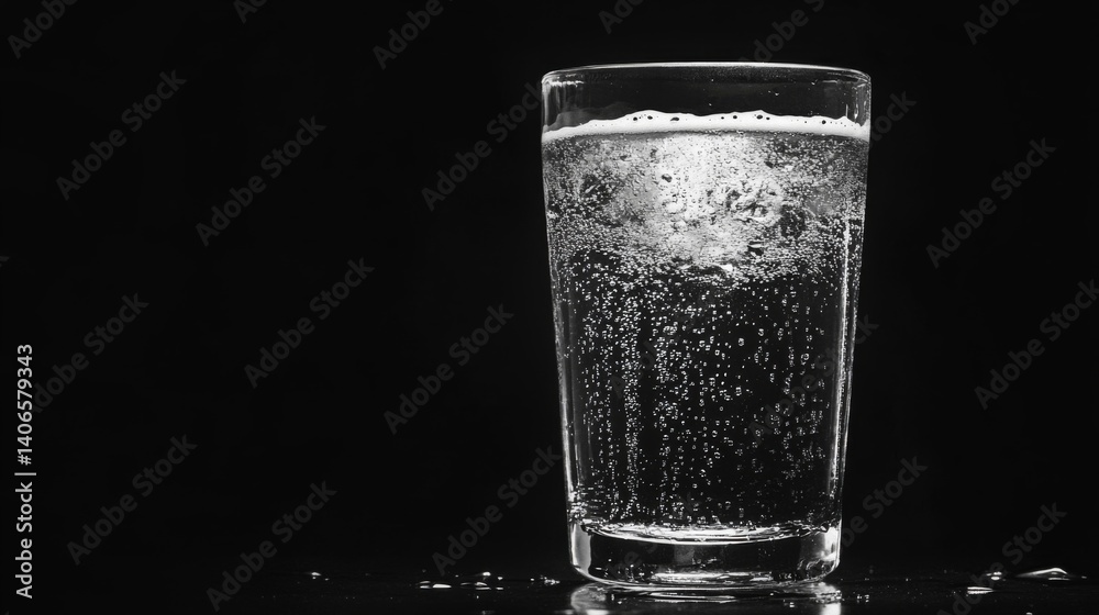 Effervescent Tablet Dissolving in Water Effervescent Tablet Dissolving in Water