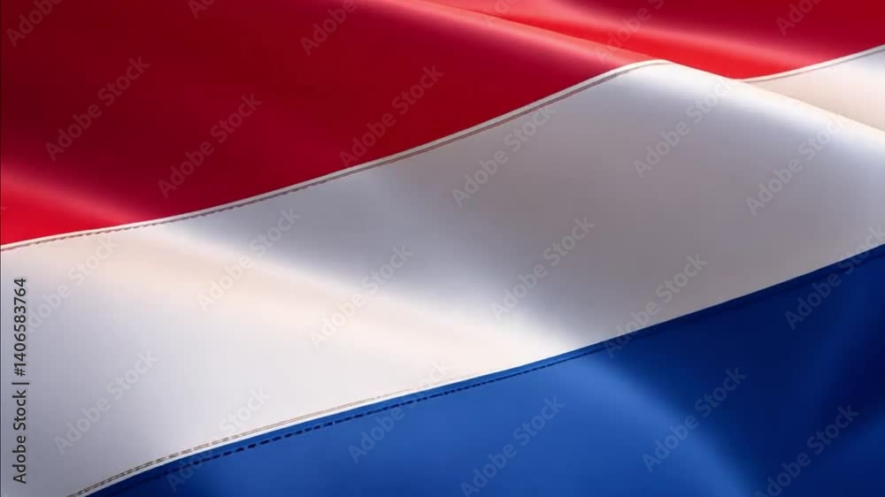 netherlands flag for national Day or Independence Day of netherlands