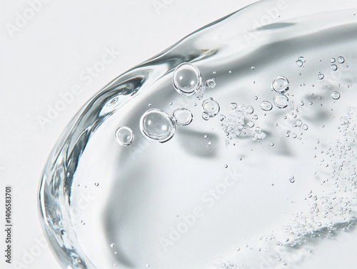 commercial beauty shot, cosmetic texture and drop