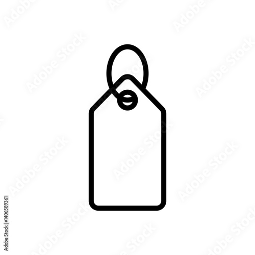 price tag line icon