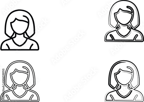 Simple geometric figures, minimalist human shapes, male and female symbols, bathroom sign icons, black and white line drawings, gender representation, stylized pictograms, abstract human forms, circul
