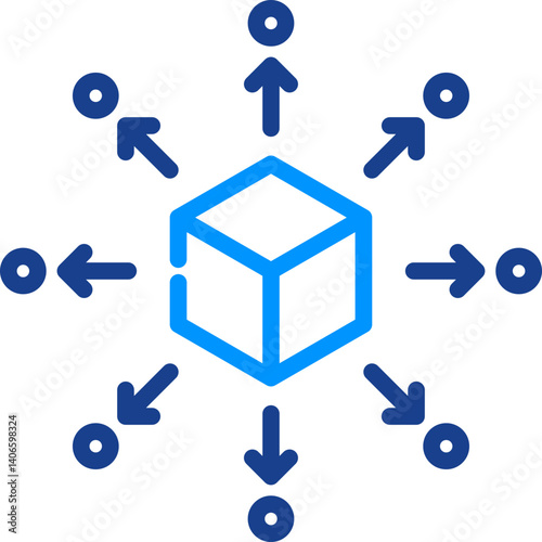 Decentralization Icon