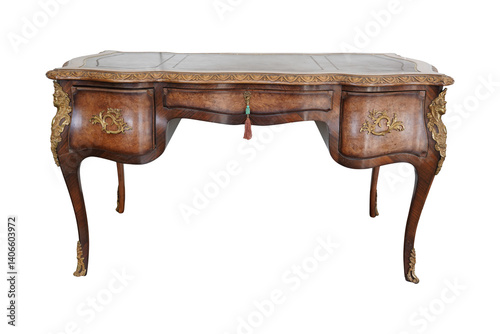 antique wooden table  Antique bureau plat desks 