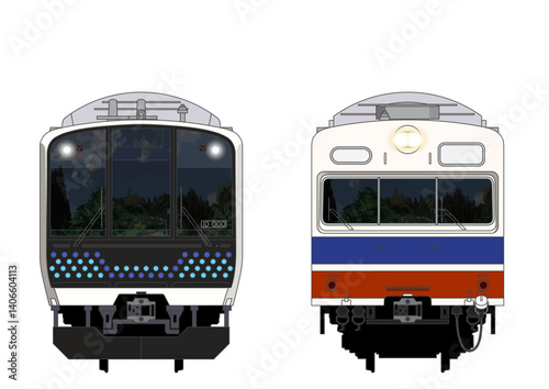 宮城の列車No.2_E131系800番台 / 105系600番台_Japanese Railroad Cars in "Miyagi"