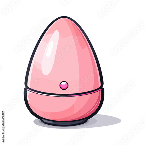Pink Egg-Shaped Diffuser  Aromatic Home Fragrance Solution