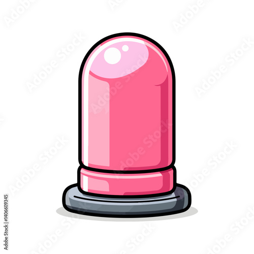 Pink Nail Buffer Smooth, Shiny Nails at Home