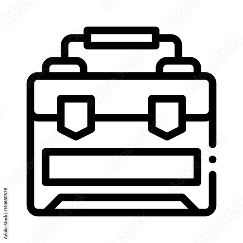 briefcase line icon
