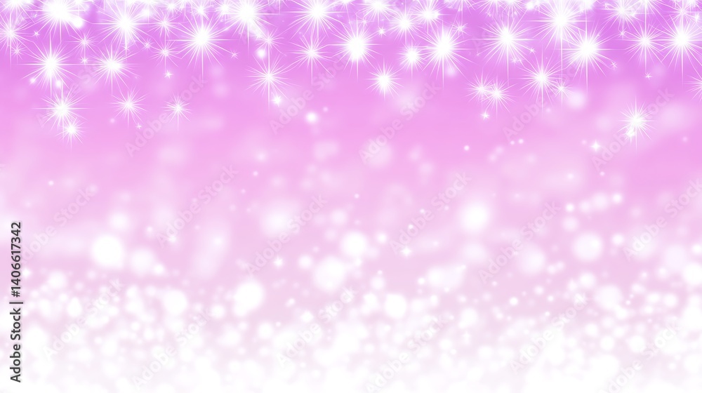 Festive, sparkly, pink background with falling glitter. Festive, sparkly, pink background with falling glitter.