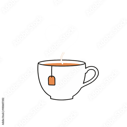 A warm cup of tea