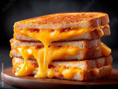 stringy cheese brunch