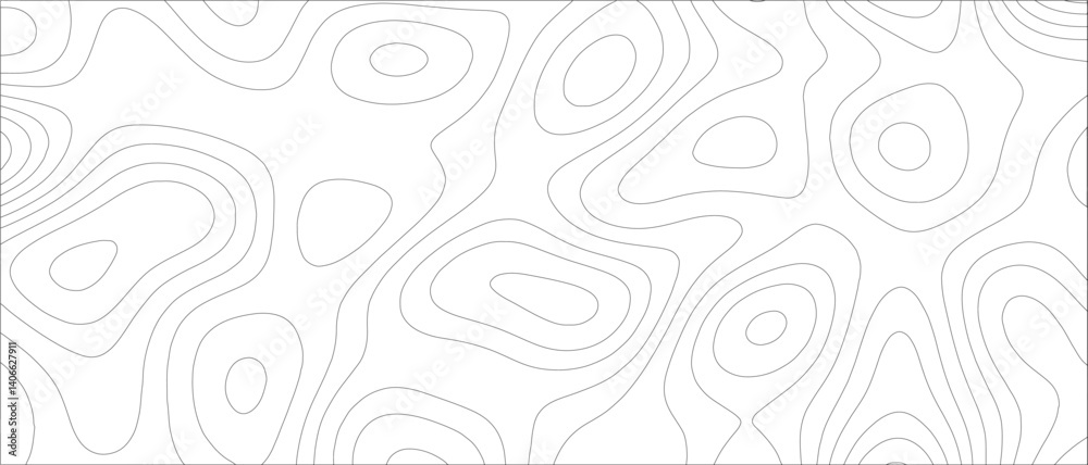 Topographic map background. silver line topography maount map contour background. Topographic wavy pattern design and Geographic Mountain terrain. Vector seamless topography line map. Topographic map background. silver line topography maount map contour background. Topographic wavy pattern design and Geographic Mountain terrain. Vector seamless topography line map.