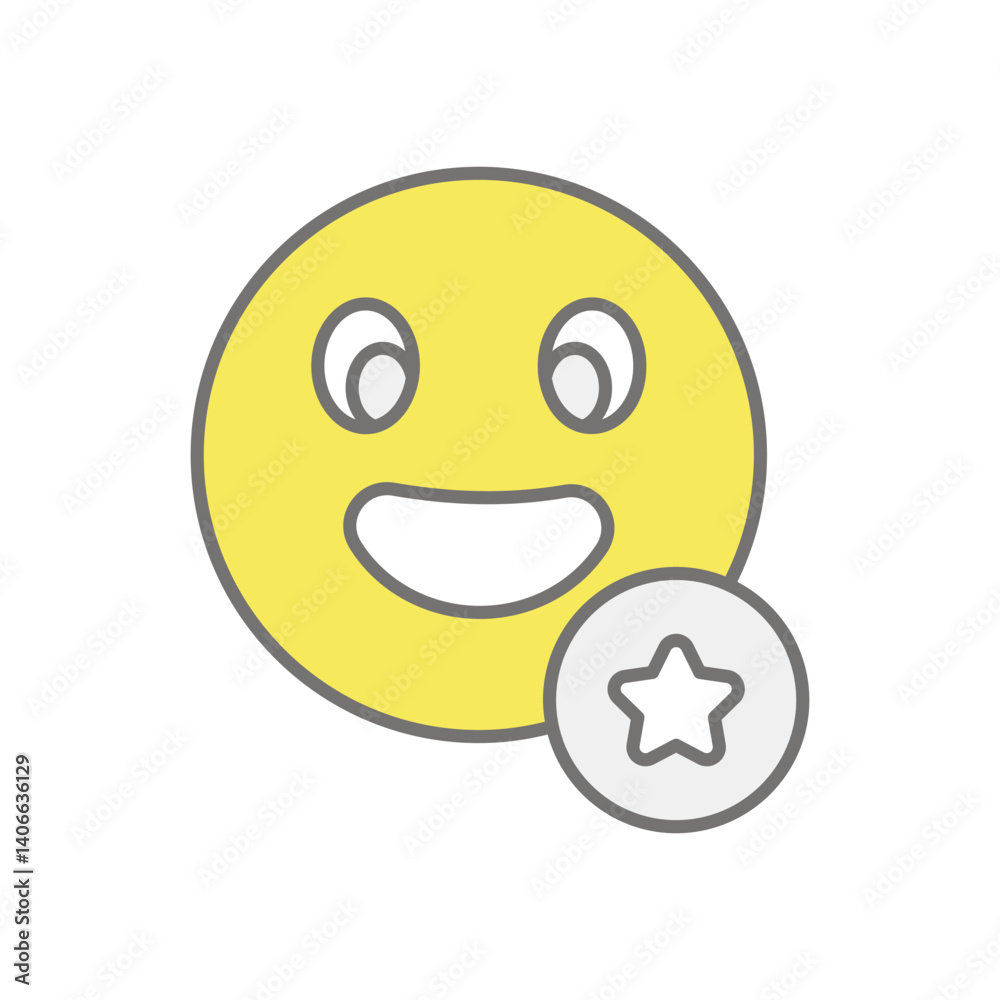 Fototapeta premium Impressive icon vector stock illustration