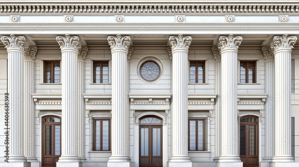 Obraz premium Classic, stately building facade