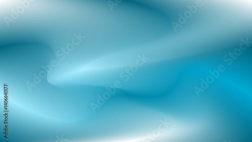 Minimalist elegant background in blue and white colors. Vector illustration with simple gradient. Clear luxury background for wallpaper or cover.