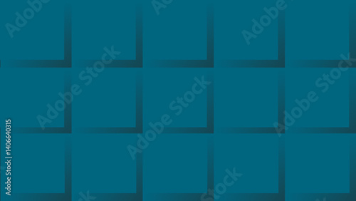 Elegant texture of square pattern in blue. Vector illustration with simple gradient. Clear background for wallpaper, cover, and fabric