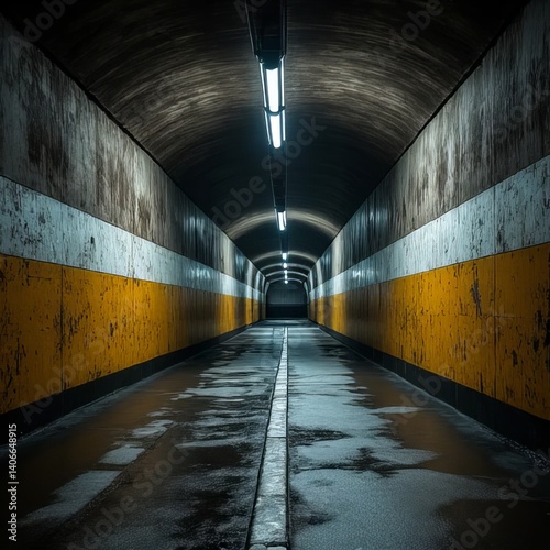 underground parking garage